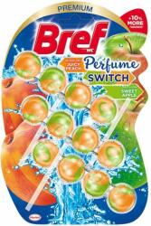 Bref Perfume Switch Juicy Peach-Sweet Apple WC-frissítő 3x50 g