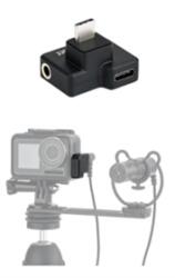 JJC 3.5mm/USB-C Adapter for DJI Osmo AD-OA1 (AD-OA1)