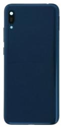 tel-szalk-015947 Huawei Y6 Pro (2019) kék akkufedél, hátlap, hátlapi kamera lencse (tel-szalk-015947)