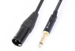 Power Dynamics Cablu XLR tata - Jack 6.3mm mono tata 0.15m PD Connex CX131 (176.995)