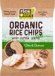 RiceUP! Bio barnarizs chips chia magggal - quinoával 25 g