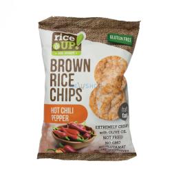 RiceUP! Barnarizs chips chilis 60 g