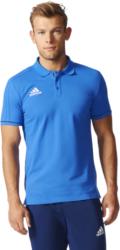Array Adidas Tiro 17 férfi galléros póló - kék, S