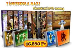  TÁNCISKOLA MAXI - Táncoktató DVD csomag