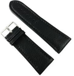  Curea de ceas Neagra din piele naturala - 28mm, 30mm, 32mm, 34mm - WZ3411 (WZ3411)