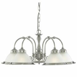  Lustra suspendata stil clasic American Diner 5L argintiu 1045-5 SRT (1045-5 SRT)