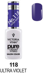 Victoria Vynn Oja semipermanenta Victoria Vynn Pure Creamy 118 Ultra Violet 8 ml