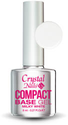 Crystalnails Compact Base gel Milky white - 8ml