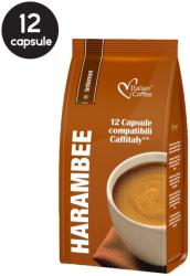 Italian Coffee 12 Capsule Italian Coffee Harambee Intenso - Compatibile Cafissimo / Caffitaly / BeanZ