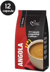 Italian Coffee 12 Capsule Italian Coffee Angola Robusta - Compatibile Cafissimo / Caffitaly / BeanZ