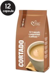 Italian Coffee 12 Capsule Italian Coffee Cortado - Compatibile Cafissimo / Caffitaly / BeanZ