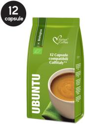 Italian Coffee 12 Capsule Italian Coffee Ubuntu Bio - Compatibile Cafissimo / Caffitaly / BeanZ