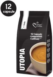 Italian Coffee 12 Capsule Italian Coffee Utopia Forte - Compatibile Cafissimo / Caffitaly / BeanZ