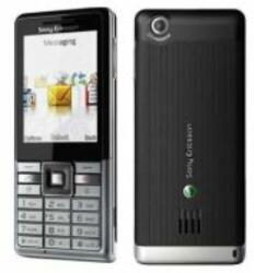 Sony Ericsson J108 Naite, Előlap, (+akkufedél), fekete-ezüst