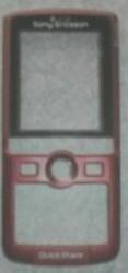 Sony Ericsson K750, Előlap, bordó