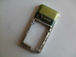 Samsung F250 hátsó keret, Előlap, fehér-lime