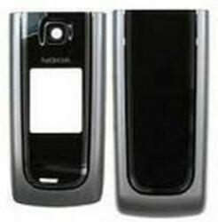 Nokia 6555 elő+akkuf, Előlap, ezüst-fekete