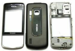 Nokia 6210 Nav elő+akkuf+köz, Előlap, fekete - extremepoint - 2 084 Ft