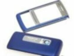 Nokia 6280 elő+akkuf, Előlap, kék