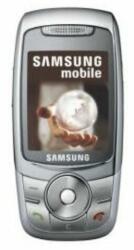 Samsung E740, Előlap, ezüst