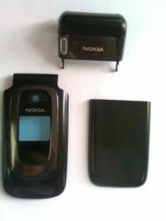 Nokia 6085 elő+akkuf+antf, Előlap, fekete