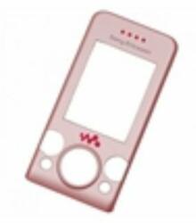 Sony Ericsson W580, Előlap, rózsaszín