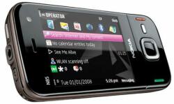 Nokia N85, Előlap, fekete-réz