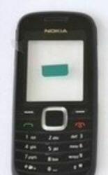 Nokia 1661 elő+gomb, Előlap, szürke