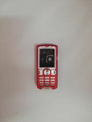 Sony Ericsson W810 komplett ház, Előlap, piros