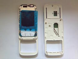 Nokia 5200, Csúszka, (LCD+panel), fehér