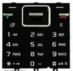 Sony Ericsson J10 Elm, Gombsor (billentyűzet), fekete
