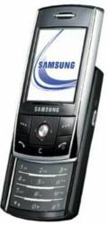 Samsung D800 elő+akkuf+köz, Előlap, fekete-ezüst