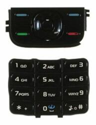 Nokia 5200/5300 alsó+felső, Gombsor (billentyűzet), fekete