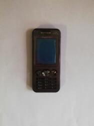 Sony Ericsson W890 komplett ház akkufedél nélkül, Előlap, bronz