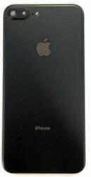 Apple iPhone 7 Plus, Akkufedél (+oldalgomb, SIM kártya tartó tálca), matt fekete