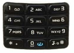 Nokia 5200/5300 alsó, Gombsor (billentyűzet), fekete