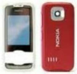 Nokia 7610 Supernova elő+akkuf, Előlap, piros