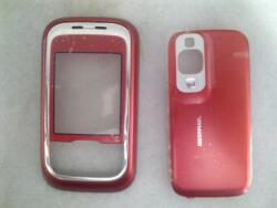 Nokia 6111 elő+akkuf, Előlap, bordó