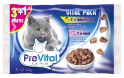 PreVital Vital Pack csirke és borjú 4x100 g 0.4 kg