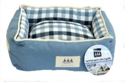  Patut pentru caini si pisici Scacchi Bleu/Cadril - megapet - 312,32 RON