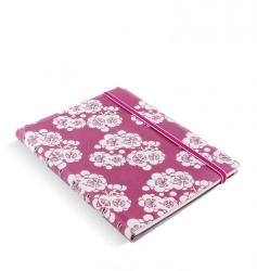 FILOFAX Agenda Notebook Impressions cu spirala si rezerve A5 Pink & White FILOFAX (8383)