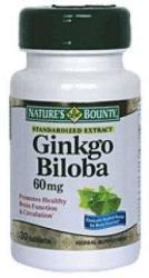 Nature's Bounty Ginkgo Biloba 60 mg 30 comprimate