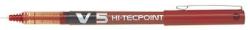 Pilot Roller cu cerneala Pilot V5 Hi-Tecpoint diverse culori 0.5 mm cu capac rosu (PBX-V5R)