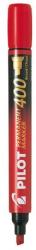 Pilot Marker permanent Pilot P400 diverse culori 4 mm varf tesit rosu (PSCA-400-R)