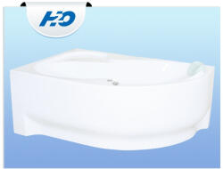 H2O Kád, H2O Fortuna 150x100 aszimmetrikus balos