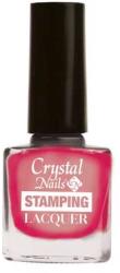 Crystal Nails Stamping lacquer nyomdalakk - chrome pink