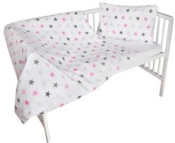  COSING Kétrészes ágynemű készlet - Csillagok, rózsaszín