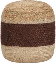 vidaXL Taburet lucrat manual, 40 x 45 cm, iută (248080) Canapea
