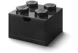 LEGO® Cutie de birou LEGO® 4 cu sertar negru 158 x 158 x 113 mm (SL40201733)
