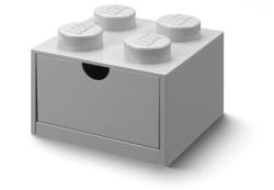 LEGO® Cutie de birou LEGO® 4 cu sertar gri 158 x 158 x 113 mm (SL40201740)